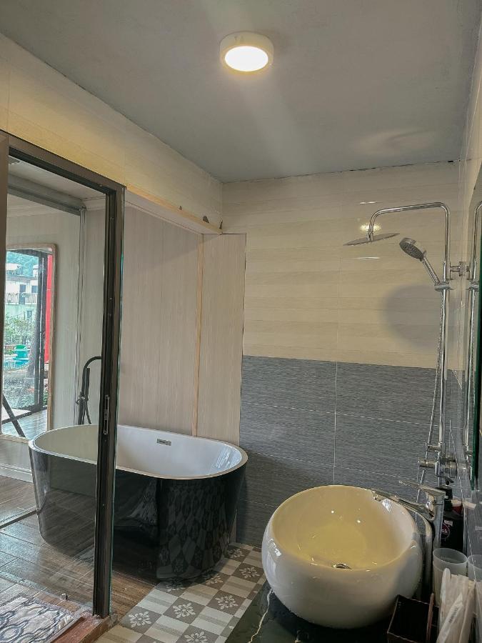 Bach Xanh House. Triangle Bungalow Tam Ðảo Eksteriør bilde