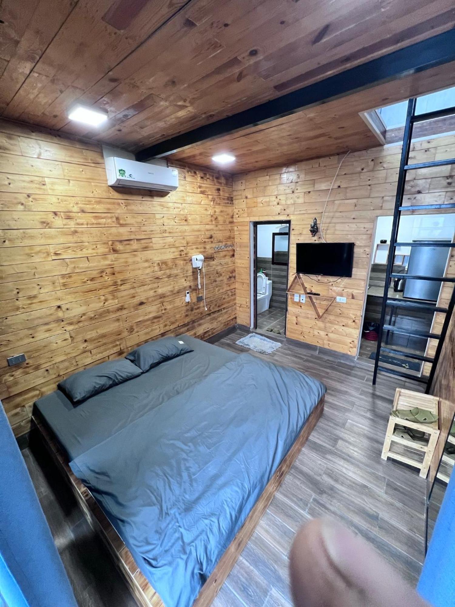 Bach Xanh House. Triangle Bungalow Tam Ðảo Eksteriør bilde